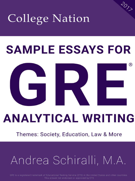Sample Essays for GRE